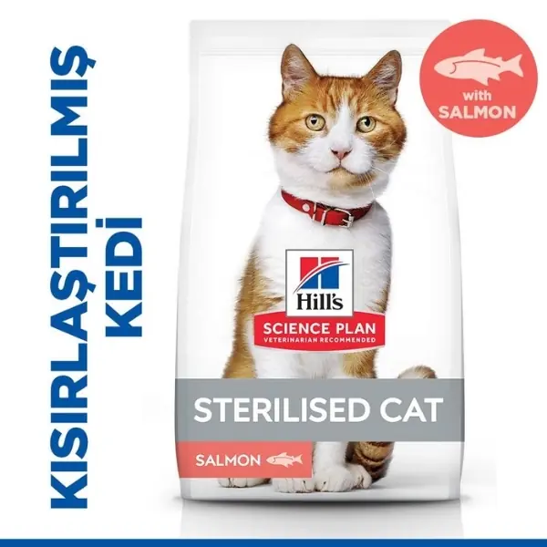 Hill's Science Plan Sterilised Adult Cat Food with Salmon