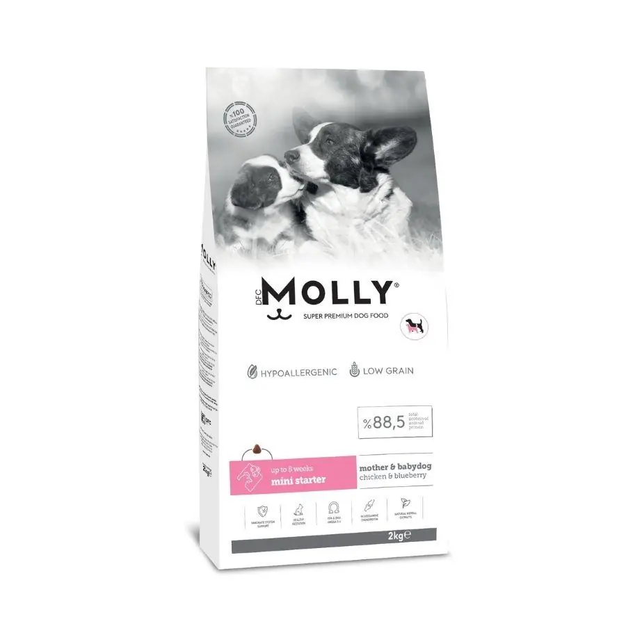 Molly Low-Grain Hypoallergenic Chicken & Blueberry Small Breed Puppy & Mother Food