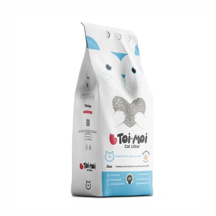Toi Moi Marseille Soap Scented Fine-Grain Clumping Litter