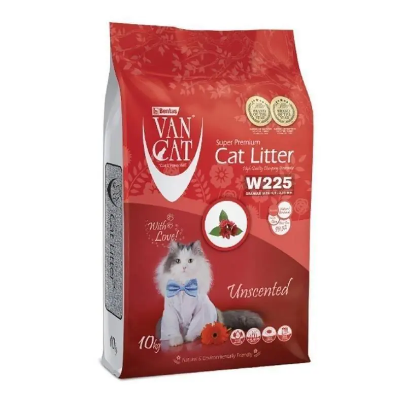 Van Cat Natural Unscented Fine-Grain Clumping Bentonite Litter